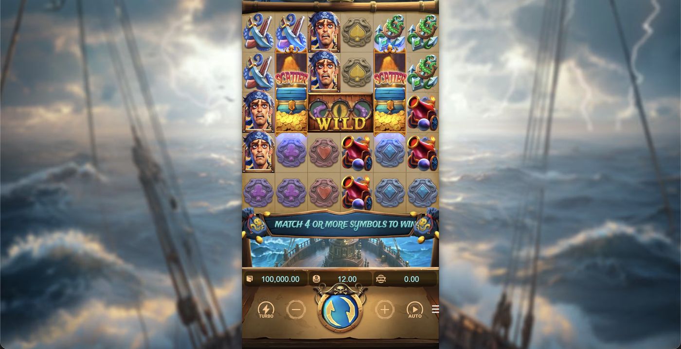 Kraken Gold Rush: image of main menu