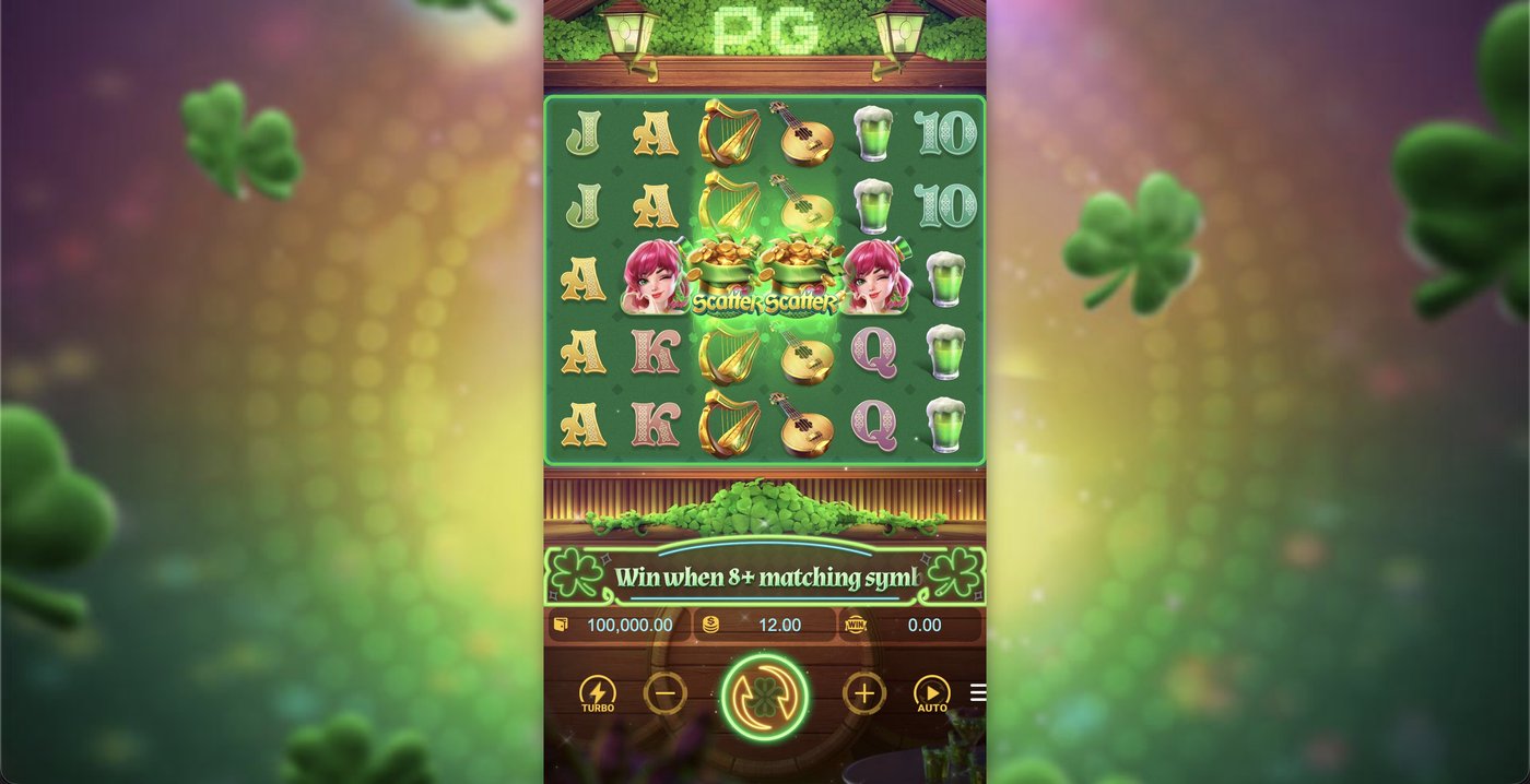 Lucky Clover Riches: image of main menu
