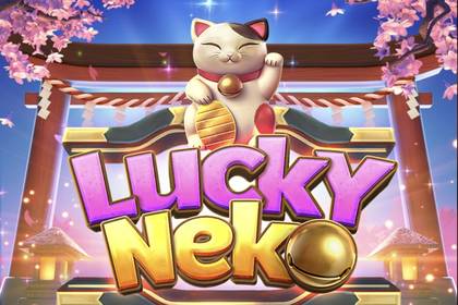 Lucky Neko Online Slot Logo