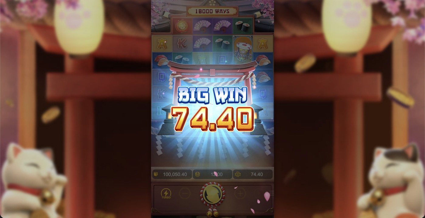 Lucky Neko: image of winning