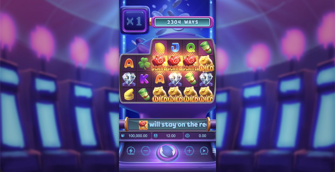 Lucky Piggy: image of main menu