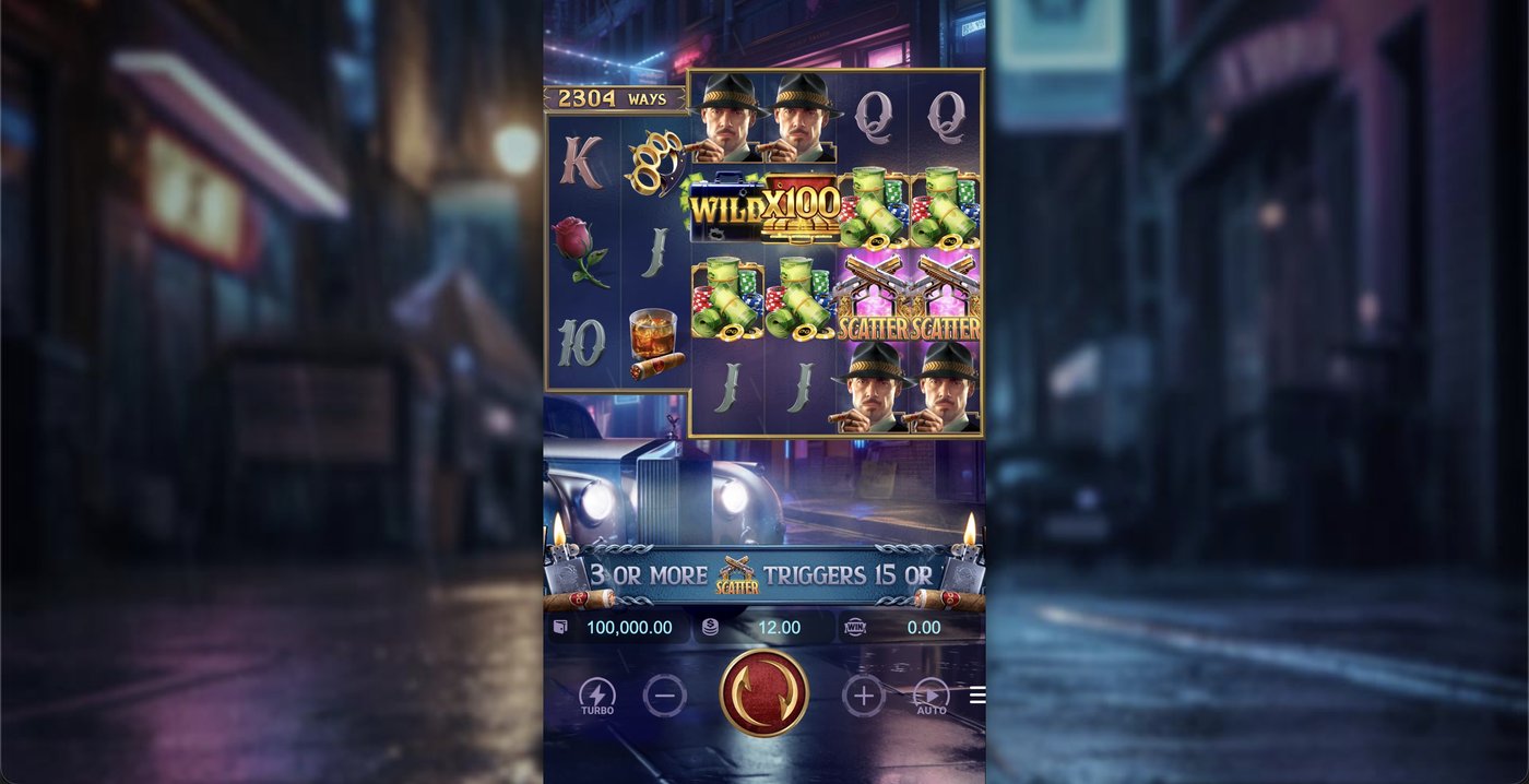 Mafia Mayhem: image of main menu