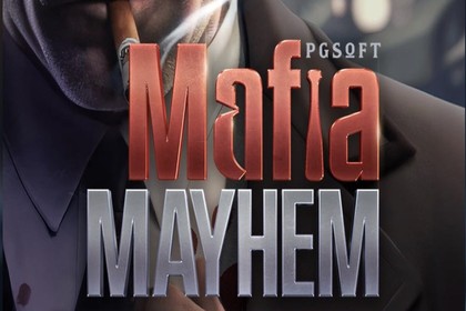 Mafia Mayhem Online Slot Logo