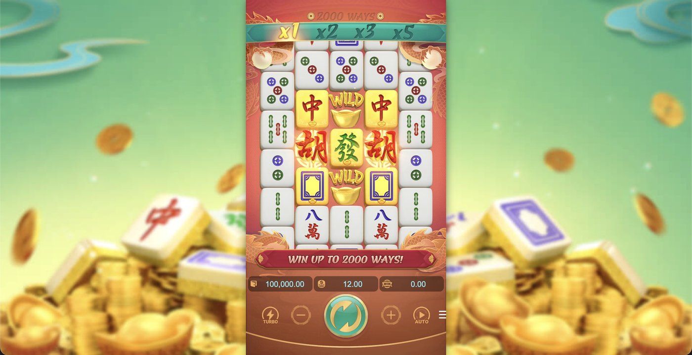 Mahjong Ways 2: image of main menu