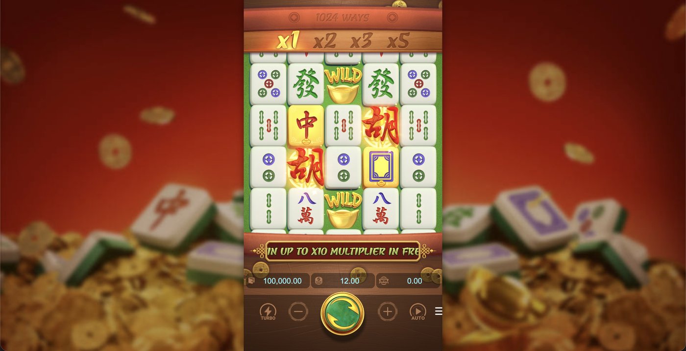 Mahjong Ways: image of main menu