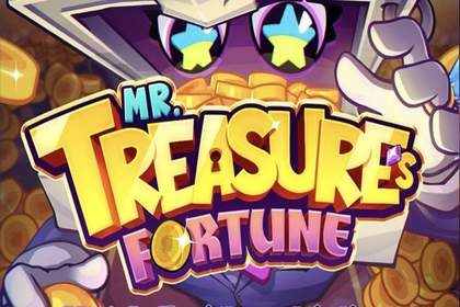 Mr. Treasure's Fortune Online Slot Logo
