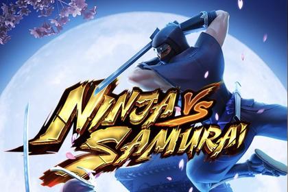Ninja vs Samurai Online Slot Logo