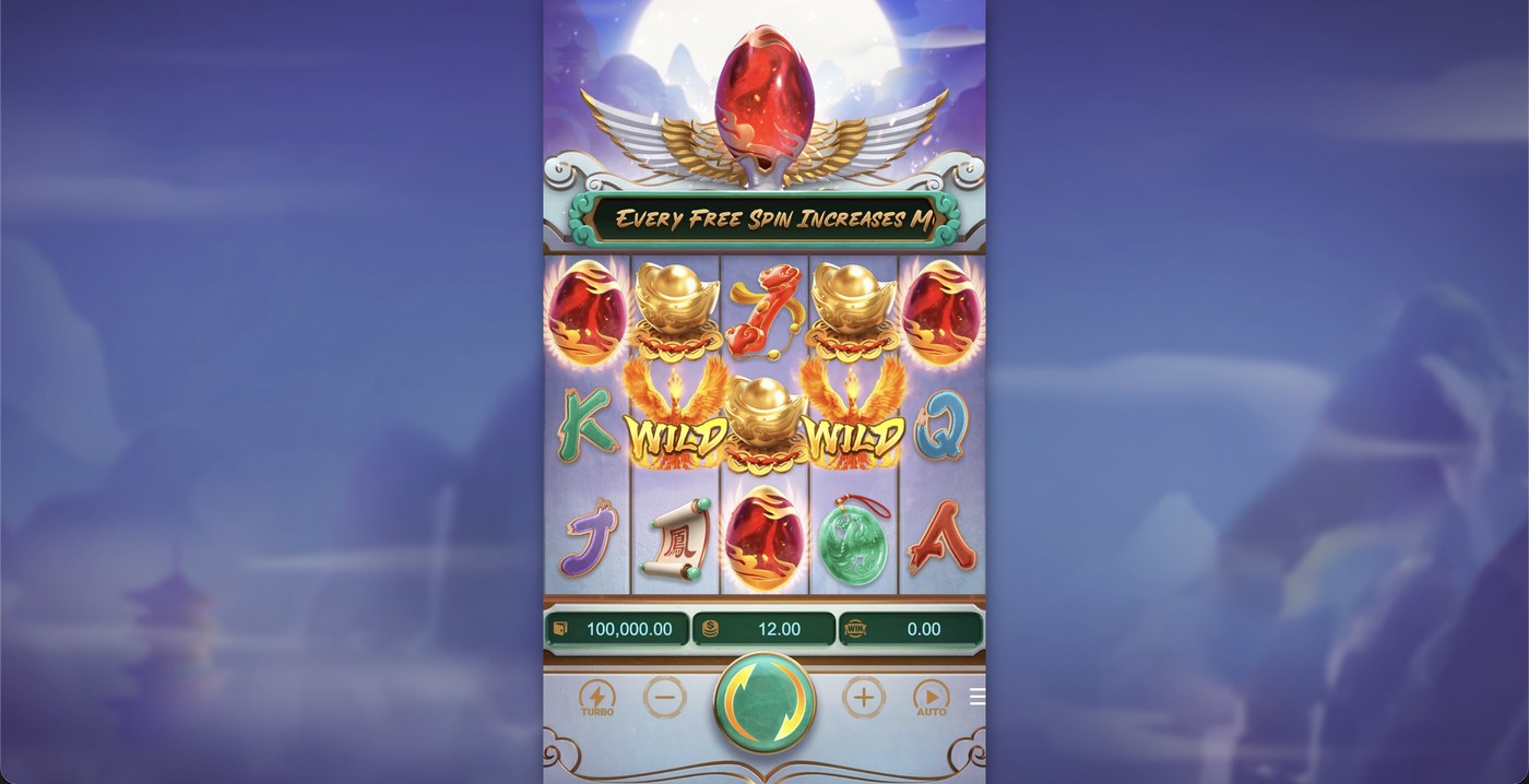 Phoenix Rises: image of main menu