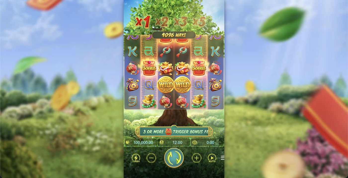 Prosperity Fortune Tree: image of main menu