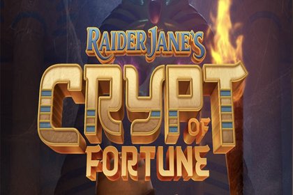 Raider Jane's Crypt of Fortune Online Slot Logo