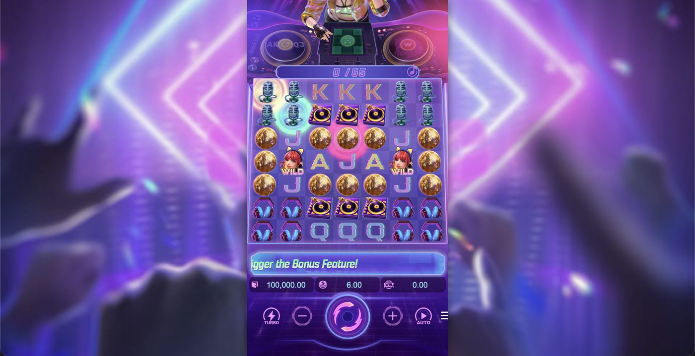 Rave Party Fever: image of main menu