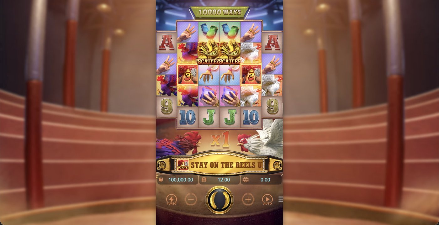 Rooster Rumble: image of main menu