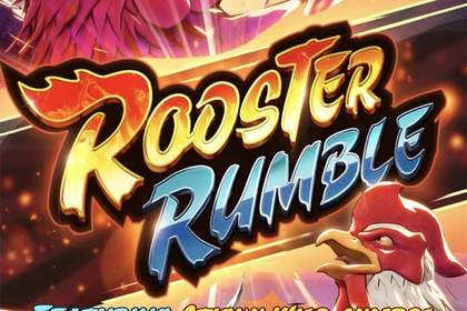Rooster Rumble Online Slot Logo