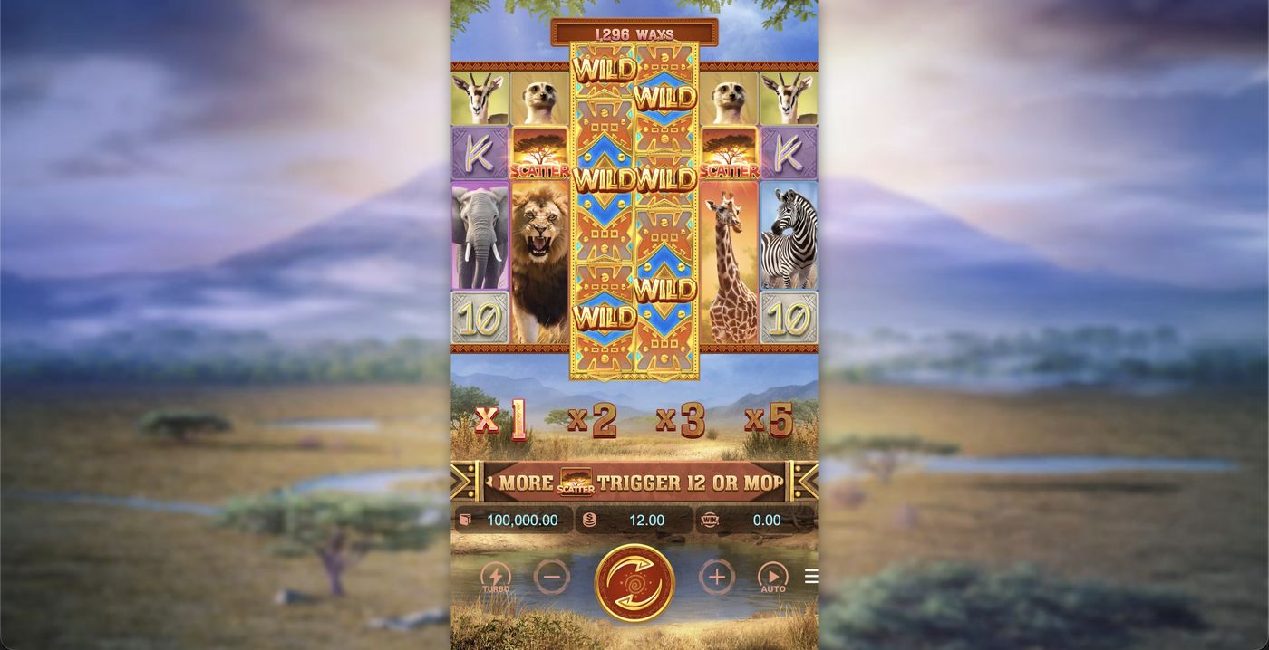Safari Wilds: image of main menu