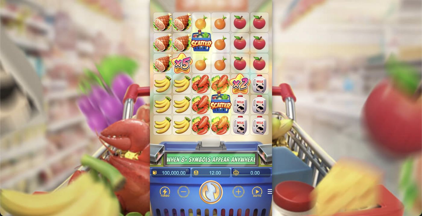 Supermarket Spree: image of main menu