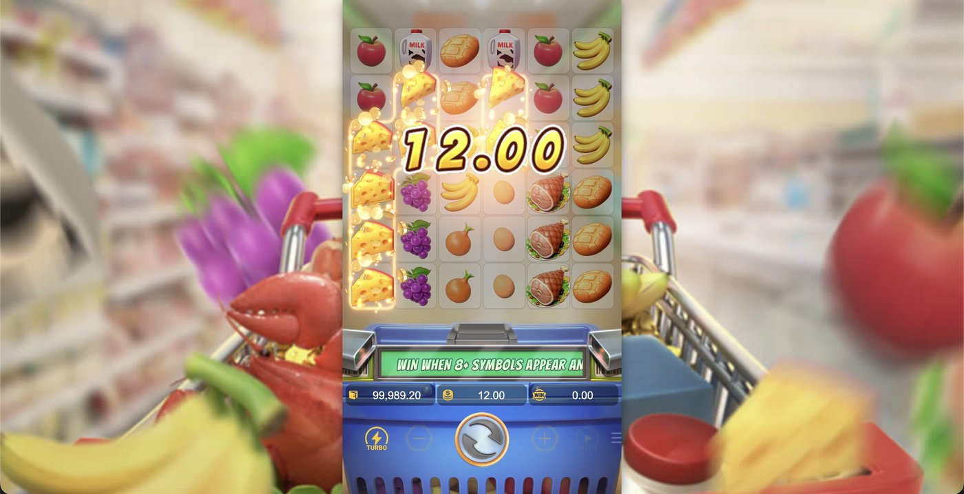 Supermarket Spree: image of winning