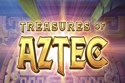 Treasures of Aztec Online Slot Logo