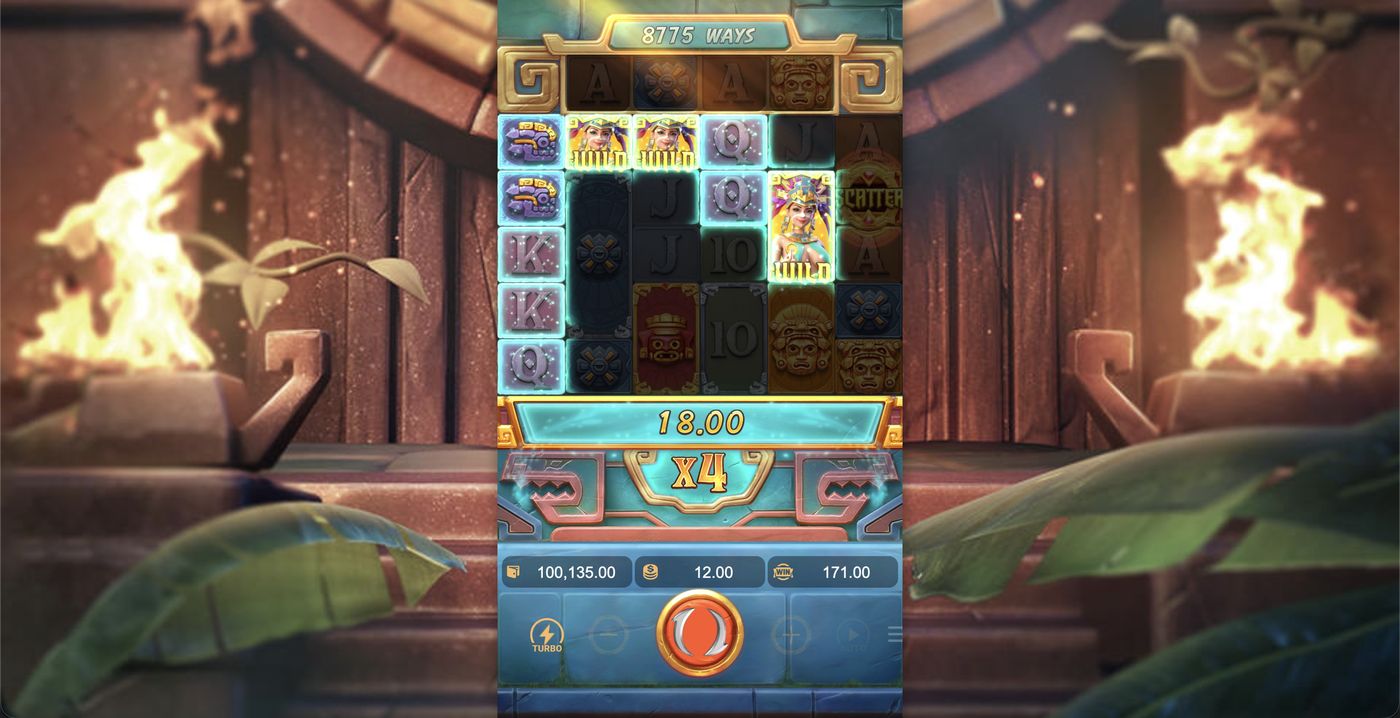 Treasures of Aztec: image of winning