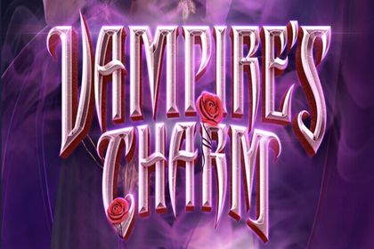 Vampire's Charm Online Slot Logo