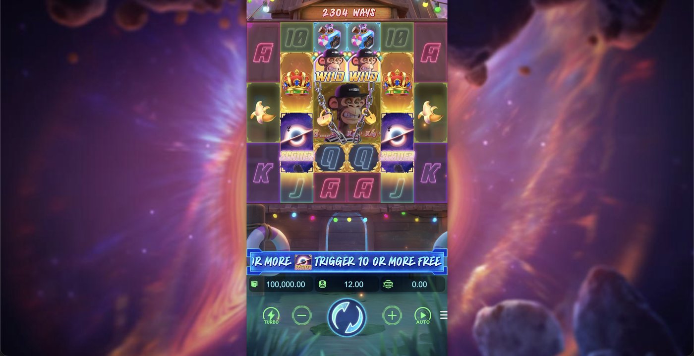 Wild Ape #3258: image of main menu