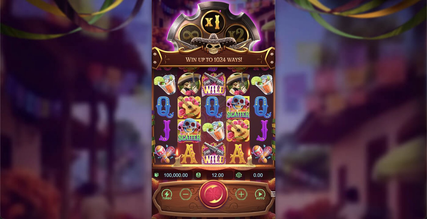 Wild Bandito: image of main menu