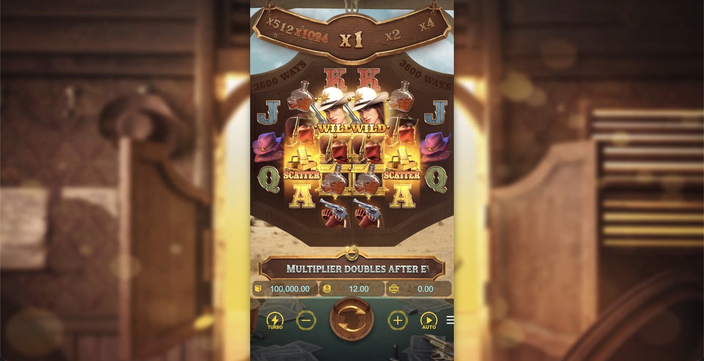 Wild Bounty Showdown: image of main menu