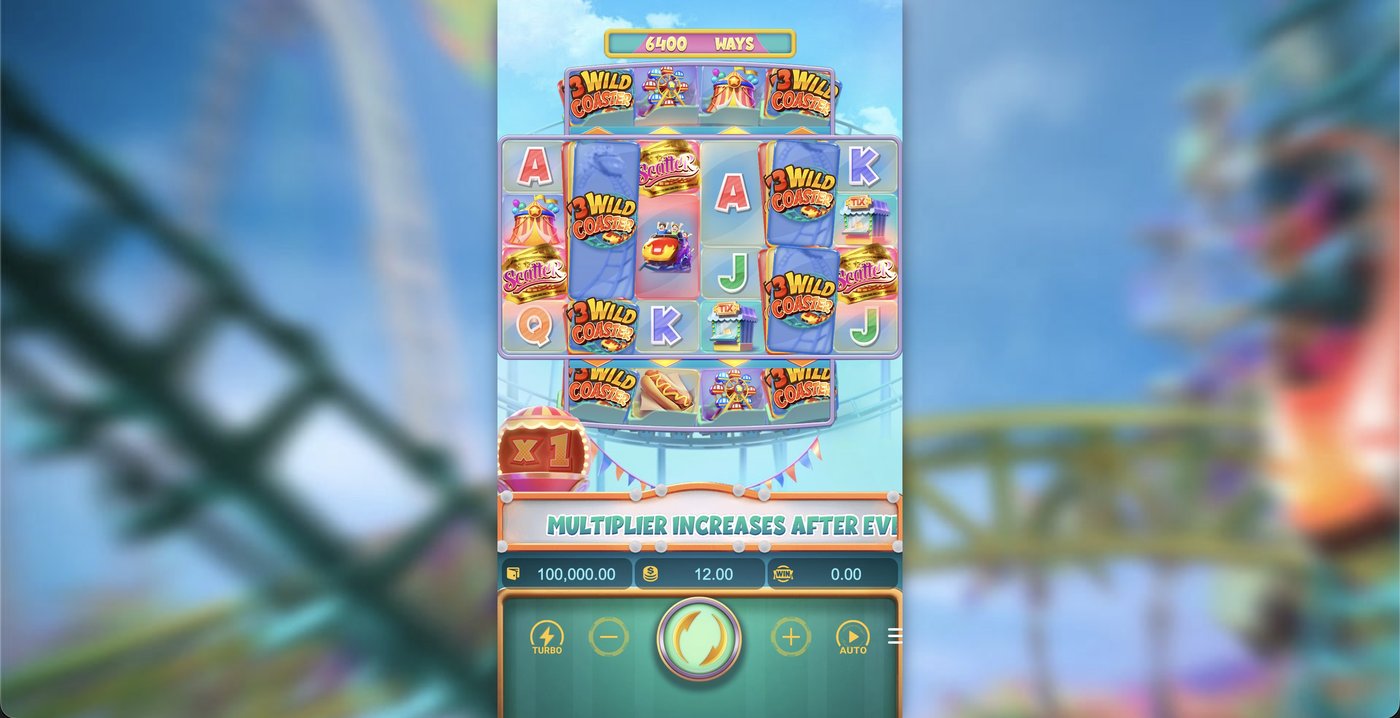 Wild Coaster: image of main menu