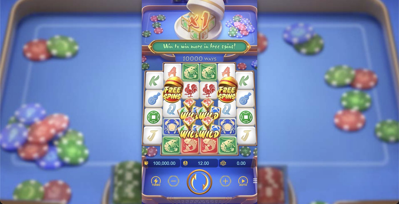 Win Win Fish Prawn Crab: image of main menu