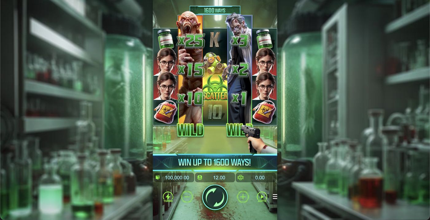 Zombie Outbreak: image of main menu