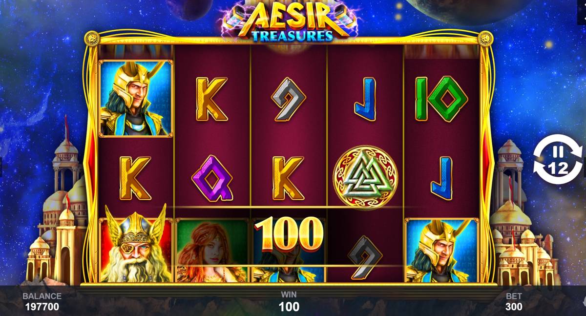 Aesir Treasures: image of winning