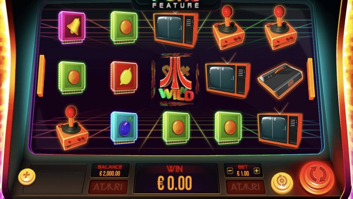Atari Pong: image of main menu