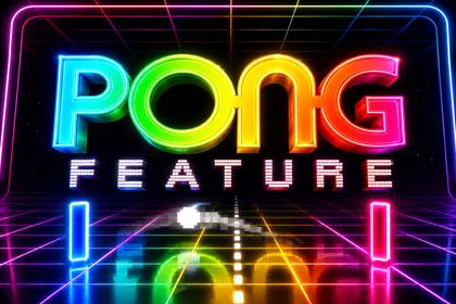 Atari Pong Online Slot Logo