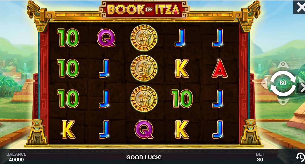 Book of Itza: image of main menu