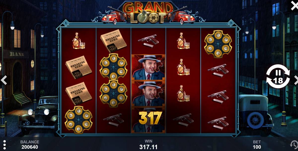 Grand Loot: image of winning