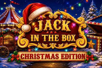 Jack in the Box Christmas Edition Online Slot Logo