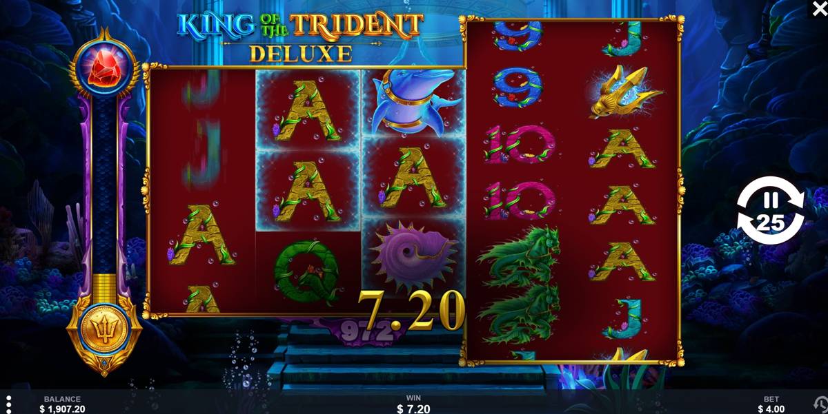 King of the Trident Deluxe: image of winning