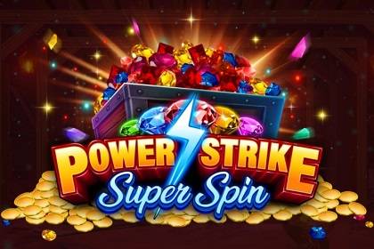 Power Strike Super Spin Online Slot Logo