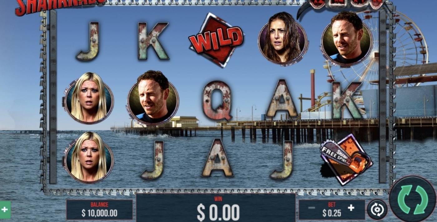 Sharknado: image of main menu