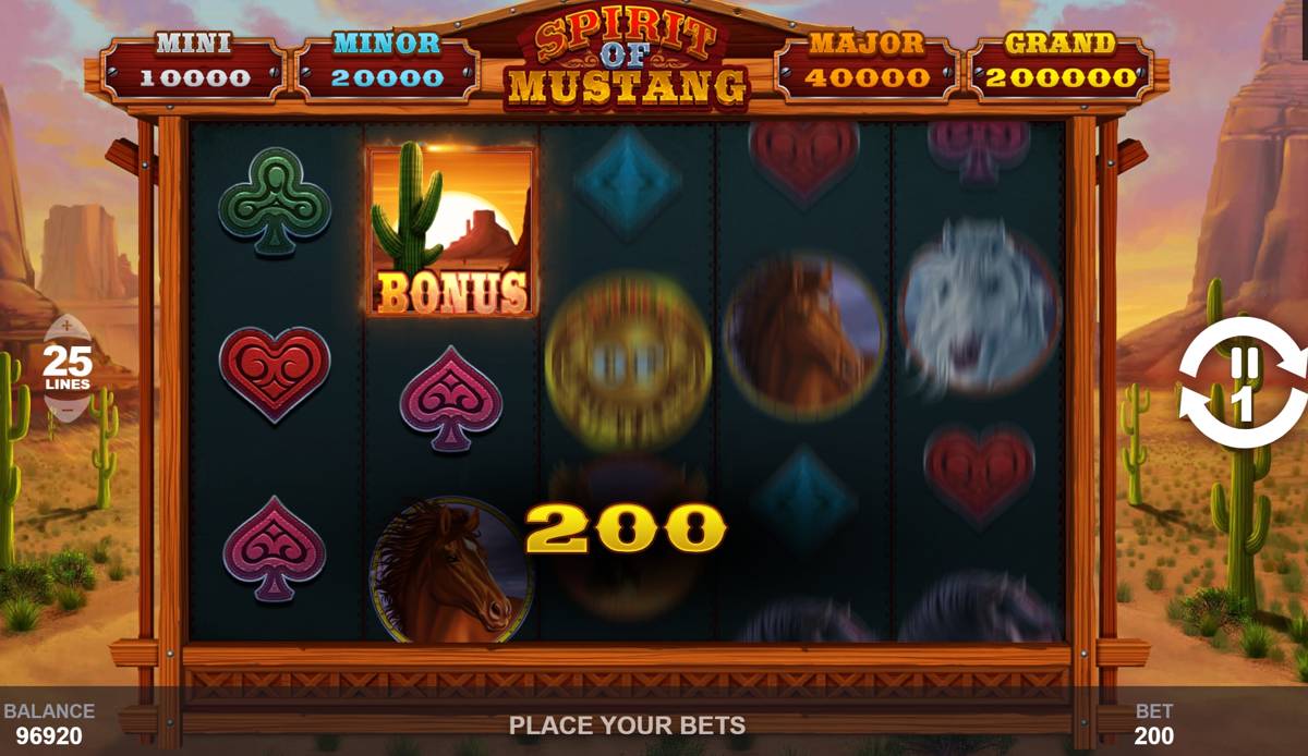 Spirit of Mustang: image of winning