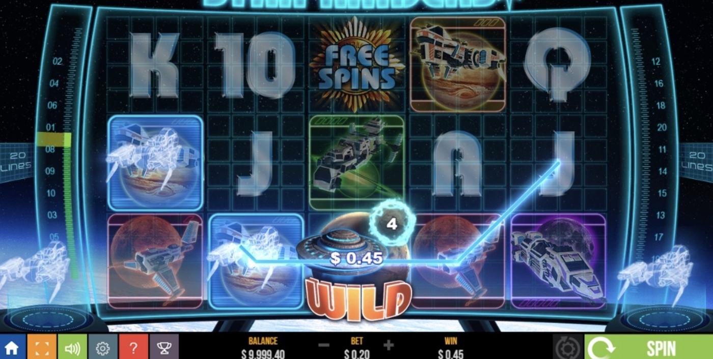 Star Raiders: image of winning