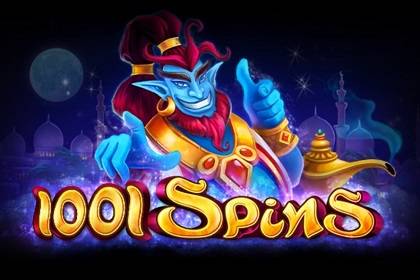 1001 Spins Online Slot Logo