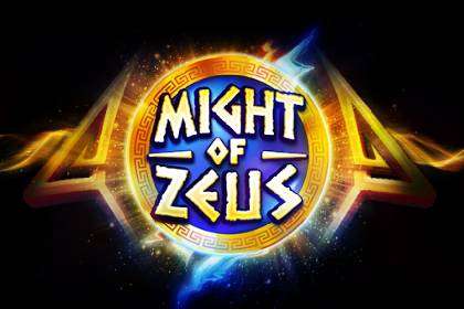 Might of Zeus Online Slot Logo