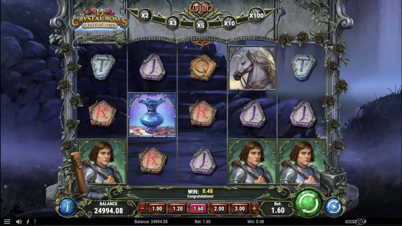 15 Crystal Roses A Tale of Love: image of winning