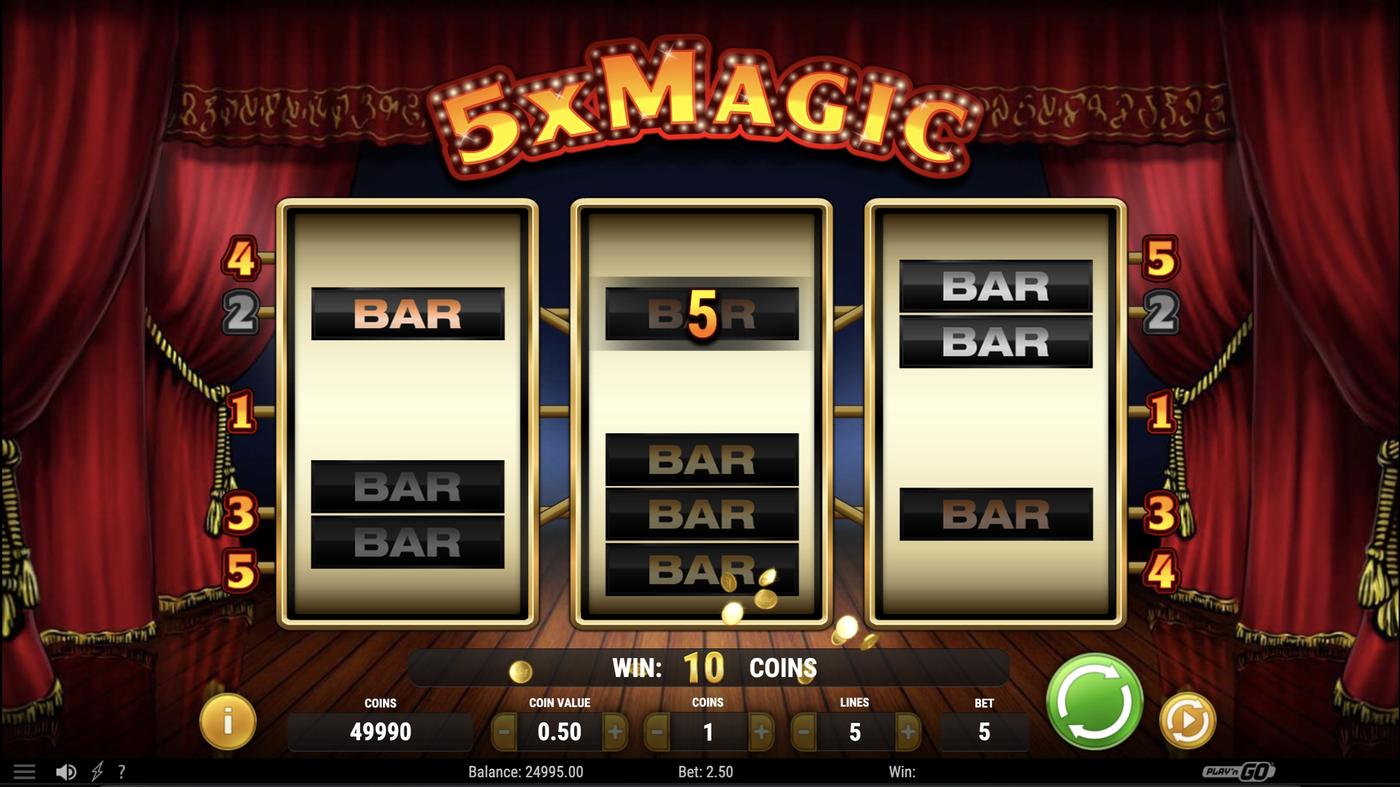 5x Magic: image of winning