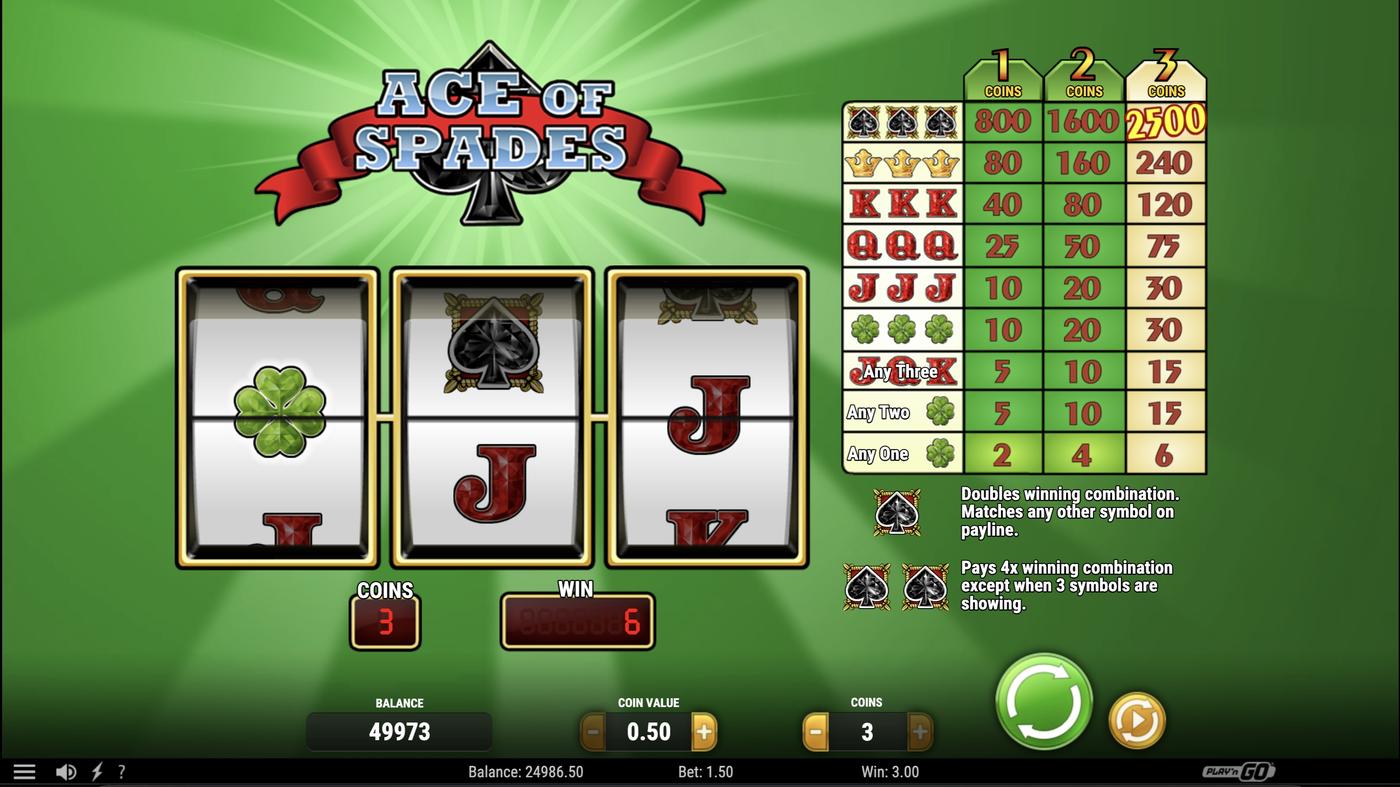 Ace of Spades: image of winning