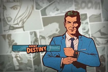 Agent Destiny Online Slot Logo