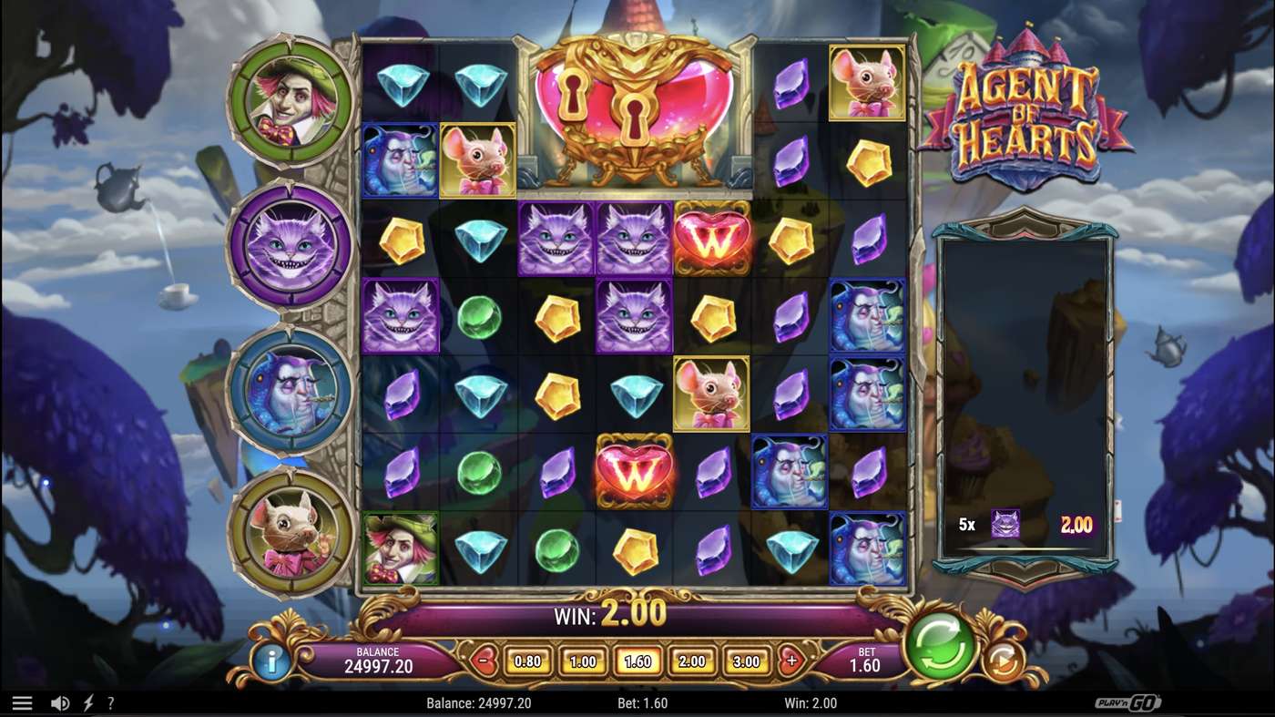 Agent of Hearts: image of winning