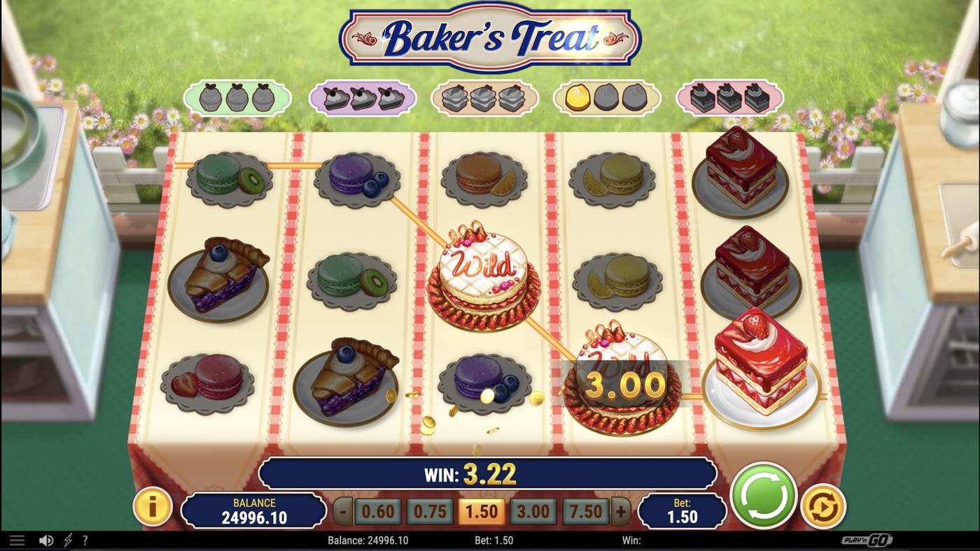 Baker's Treat: image of winning