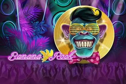 Banana Rock Online Slot Logo
