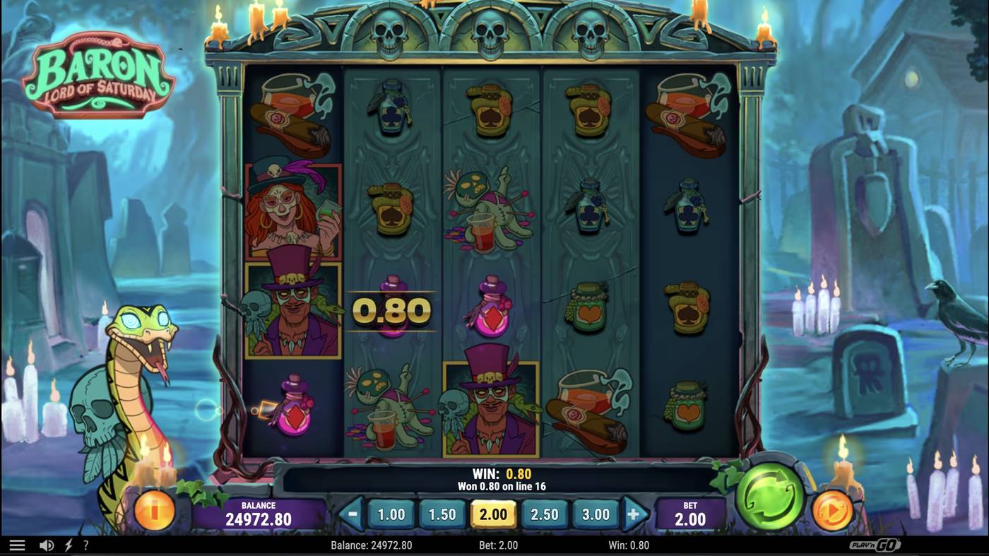 Baron Lord of Saturday: image of winning